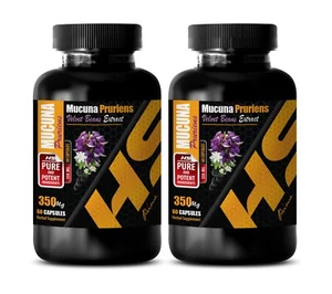 energy boost for women - MUCUNA PRURIENS BEAN EXTRACT - a stress reliever 2BOTTL - Picture 1 of 15
