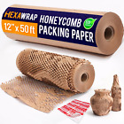 Honeycomb Packing Paper 12" x 50ft with 20 Fragile Stickers|Shipping & Moving Su