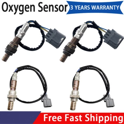 Sensor de oxígeno 4 piezas aguas arriba+aguas abajo para Honda 2005-2008 Pilot 2005-2008 Ridgeline Foto 1 de 4