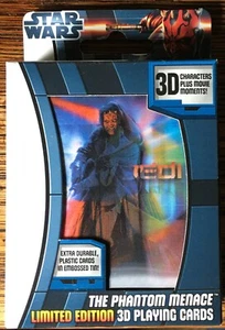Star Wars 3D Characters Playing Cards Limited Edition: The Phantom Menace - Picture 1 of 1