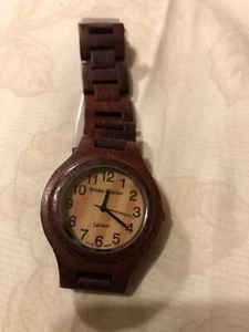 Wooden Tense Ladies Watch made in Canada - Picture 1 of 4