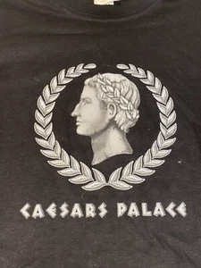 Caesars Palace schwarz großes Tahirt selten brandneu mit Etikett Oliverns - Bild 1 von 6
