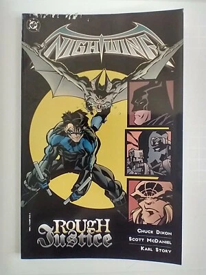 DC Comics Nightwing: Rough Justice 1st Print Trade Paperback 1999 TPB FN/VF 7.0 - Image 1 of 4