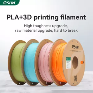 eSUN -Wholesale- PLA+ PLA Pro Plus Filament 1.75mm 10kg/22LB For 3D Printer - Picture 1 of 46
