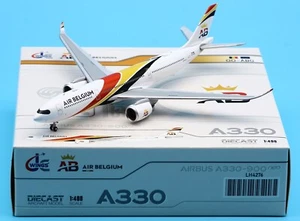 JC Wings 1:400 Air Belgium Airbus A330-900neo Diecast Aircraft JET Model OO-ABG - Picture 1 of 13