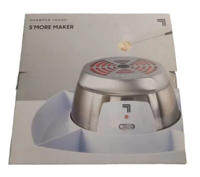 Smore Maker SHARPER IMAGE 室内 电动 桌面 + 4 Skewers — 第 1/2 张图片