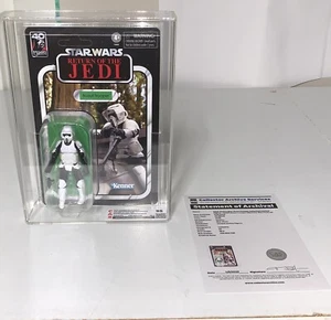 Star Wars 2023 Vintage Collection ROTJ Scout Trooper VC273 Unpunched CAS 95 UV - Picture 1 of 10