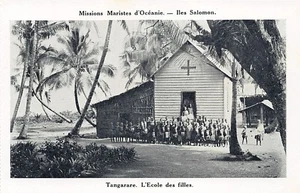 Solomon Islands - TANGARARE - The Girls' School - Publ. Marist Missions in Ocean - Picture 1 of 2