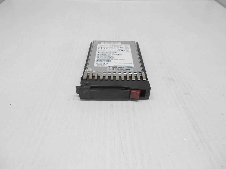 Disco duro de servidor HP 3.84TB SSD SAS 2.5" 6Gbs DL360 DL380 DL385 G5 G6 G7 Gen HPE Foto 1 de 1