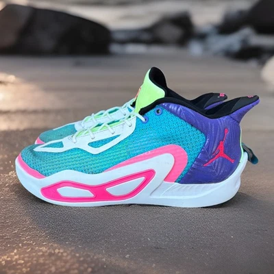 Nike  5.5 Y Jordan Tatum 1 Wave Runner FV0172-400 Colorful Athletic Activewear - Image 1 of 4
