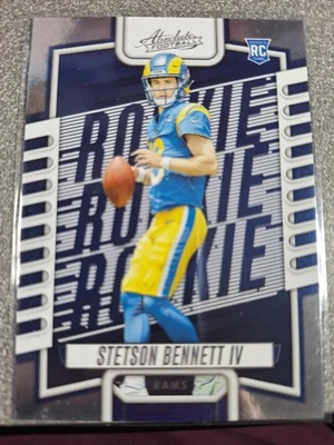 2023 Panini Absolute - Rookies Stetson Bennett #136 (RC) V400 - Image 1 of 2