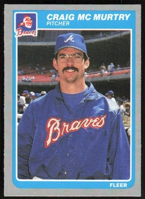 1985 Fleer #333 Craig McMurtry   - FREE SHIPPING - Image 1 of 2