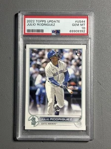 JULIO RODRIGUEZ 2022 TOPPS UPDATE SERIES ROOKIE BASEBALL A RC PSA 10 Q0852 - Picture 1 of 2