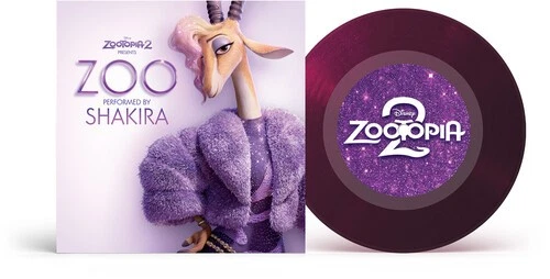 Shakira - Zoo (from Zootopia 2) (Original Soundtrack) [Used Very Good 7" Vinyl] - Image 1 of 1