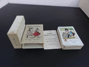 QUARTETTSPIEL DEUTSCHE KINDERLIEDER No 341 UM 1930 - Picture 1 of 13