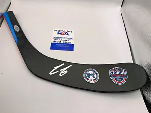 COLE SILLINGER Columbus Blue Jackets Stadium SIGNED Hockey Stick Blade PSA COA - Picture 1 of 1