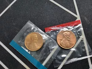 1980 P-D Lincoln Cents from Mint Sets - Picture 1 of 2