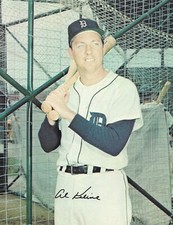 1960's Al Kaline DETROIT TIGERS  UNSIGNED  7-3/4 x 9-7/8  PICTURE PACK PHOTO #19