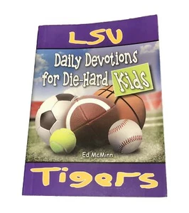 LSU Tigers Daily Devotions For Die-Hard Kids Paperback Louisiana State Univ. - Picture 1 of 7