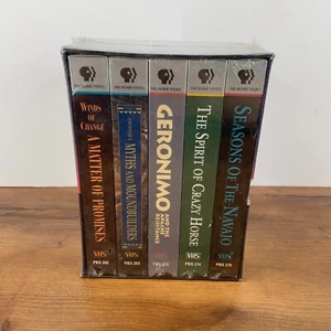 PBS The American Indian Collection ~ VHS 1990 Home Video Boxed Set NEW SEALED - Foto 1 di 7