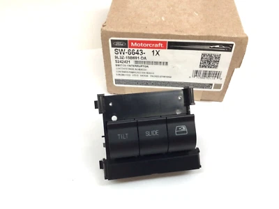 Ford F-150 F-250 F-350 Overhead Console Sunroof Switch new OEM 9L3Z-15B691-DA - Image 1 of 4