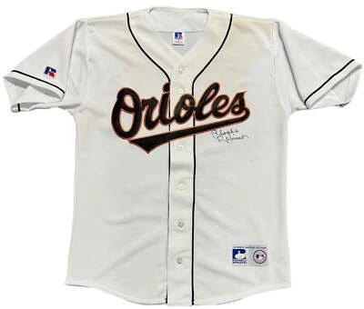 Brooks Robinson Autographed Orioles Russell Athletic Jersey (JSA) - Image 1 of 4