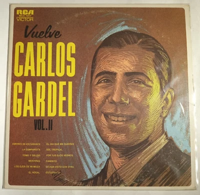 CARLOS GARDEL - VUELVE CARLOS GARDEL VOL.II - 1978 MEXICAN LP, TANGO - Image 1 of 4