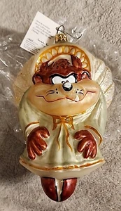 1995 CHRISTOPHER RADKO LOONEY TUNES TAZ ANGEL ORNAMENT LIMITED EDITION #4609 - Picture 1 of 6