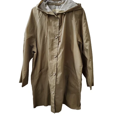 London Fog Womens L Tan Windbreaker - Image 1 of 4