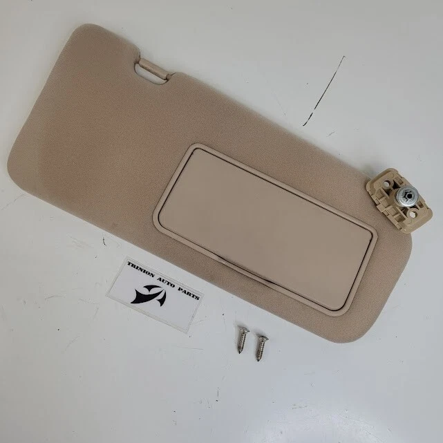 Parasol lateral derecho del pasajero Kia Sedona 2006-2014 con espejo bronceado OEM Foto 1 de 4