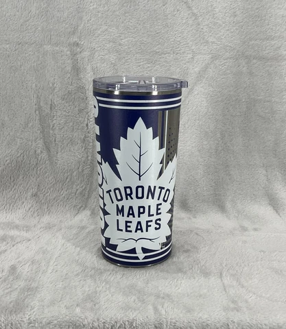 Toronto Maple Leafs Stainless Steel Insulated Travel Mug Tumbler - 20oz Cover