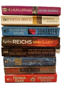Mixed Lot 17 Mystery Suspense Thriller Paperback Books - Picture 1 of 3