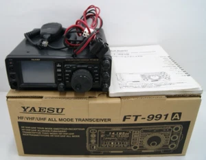 FT-991AM All Mode Transceiver HF/50/144/430MHz 100W + Mic Good Cond. - Zdjęcie 1 z 15