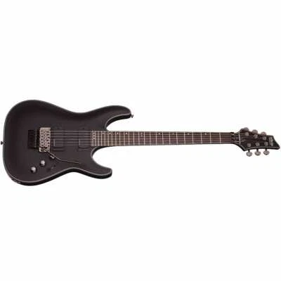 Schecter Blackjack SLS C-1 FR A Satin Black SBK  Active Duncan - NEW - Image 1 of 4