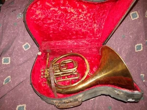 Vintage "Lafayette" Couesnon France 3-piston Mellophone VG *Worldwide* - Picture 1 of 10