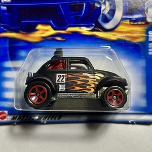 Hot Wheels 1960s Volkswagen Baja Bug Black Diecast Sealed VW Beetle - Picture 1 of 6