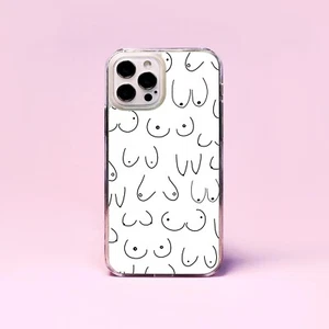 Many Boobs Breasts Boobies Nipples Phone Case/Cover For iPhone - Picture 1 of 5