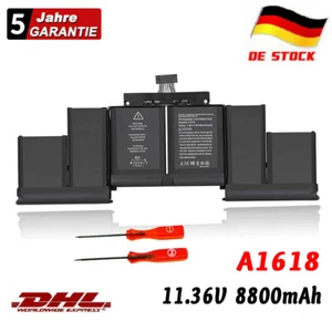 OEM Akku A1618 A1398 für Apple MacBook Pro Retina 15" (2015 Version) - Bild 1 von 12
