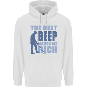 The Next Beep Funny Metal Detecting Childrens Kids Hoodie - Picture 1 of 84