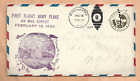 FIRST FLIGHT BY ARMY PLANE RICHOMOND VA TO NEW YORK  FEB 19,1934 19-I