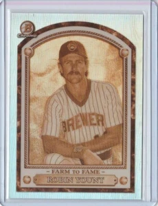 2020 Bowman Chrome Farm To Fame Insert ROBIN YOUNG Refractor Case Hit SP - Picture 1 of 1