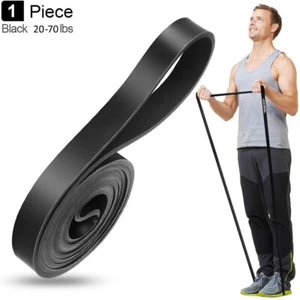 Schwarz lang Pull-up Assist Band leicht bis mittel 20-70 Pfund Widerstand gegen Übung - Bild 1 von 6