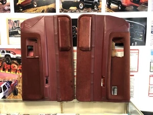 1986 1987 1988 1989 Toyota 4Runner SR5 Electric door card side panels - RED - Picture 1 of 7