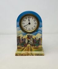 NHP Porcelain Mantel Mantle Clock Royal Guards Parts Only Foreign 8" Tall GA