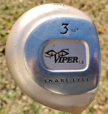 Club de Golf Snake Eyes Viper LS Fairway 3 Madera 16° Varilla de Grafito de Acero 15-5 Foto 1 de 4