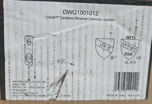Delta DWQ1001012 Clarifi Under Sink 6-Stage Reverse Osmosis Filter System SEALED - Picture 1 of 1