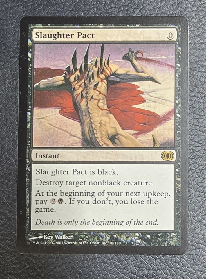 Slaughter Pact Future Sight Regular MTG NM Magic Card - Image 1 of 2