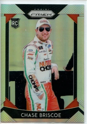 2019 Panini Prizm Racing NASCAR Holo SILVER Prizm Parallel #36 Chase Briscoe RC - Image 1 of 2