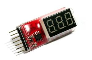RC Model 2-6S Lithium Polymer R/C Hobby Battery LED Tester BK191 - Picture 1 of 3