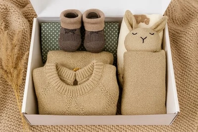 Baby Gift Set Box Boho Baby Shower Gifts Nutrias Baby Gift Set Newborn Baby Gift - Image 1 of 4
